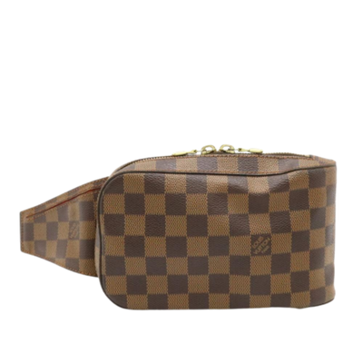 Vintage Brown Canvas Louis Vuitton Belt Bags