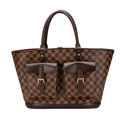 Brown Canvas Louis Vuitton Manosque