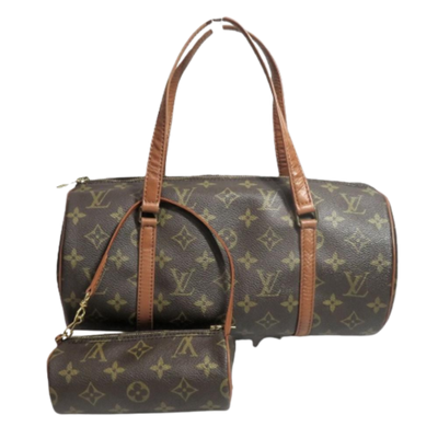 Vintage Brown Canvas Louis Vuitton Papillon