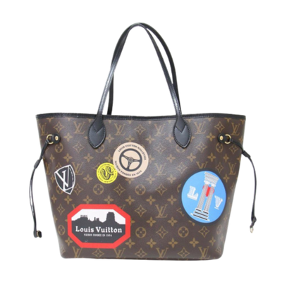 Vintage Brown Canvas Louis Vuitton Neverfull