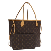 Thumbnail of Vintage Brown Canvas Louis Vuitton Neverfull - Image 1