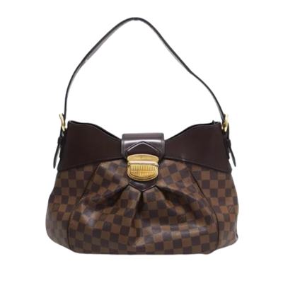 Pre-Owned Brown Canvas Louis Vuitton Shoulder Bags