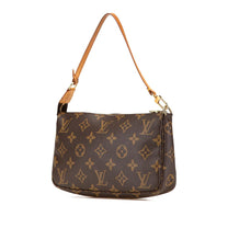 Thumbnail of Brown Canvas Louis Vuitton Pochette Accessoires - Image 2