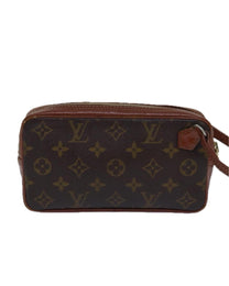 Thumbnail of Brown Canvas Louis Vuitton Clutch - Image 2