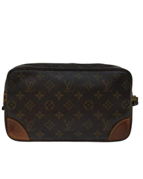 Thumbnail of Vintage Brown Canvas Louis Vuitton Marly Dragonne - Image 2