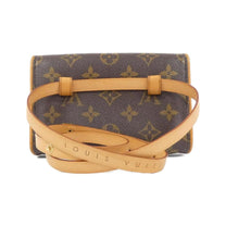 Thumbnail of Pre-Owned Brown Canvas Louis Vuitton Florentine Pochette - Image 2