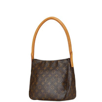 Thumbnail of Pre-Owned Brown Canvas Louis Vuitton Looping - Image 2