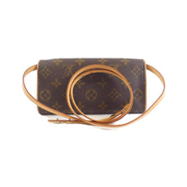 Thumbnail of Pre-Owned Brown Canvas Louis Vuitton Twin Pochette - Image 2