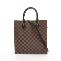 Thumbnail of Pre-Owned Brown Canvas Louis Vuitton Sac Plat - Image 2