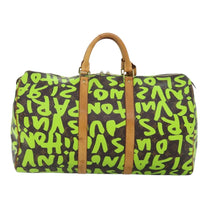 Thumbnail of Vintage Brown Canvas Louis Vuitton Keepall - Image 2