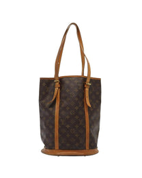 Thumbnail of Pre-Owned Brown Canvas Louis Vuitton Bucket Bag - Image 2