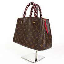 Thumbnail of Brown Canvas Louis Vuitton Handbag - Image 2