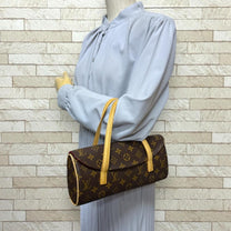 Thumbnail of Brown Canvas Louis Vuitton Sonatine - Image 2