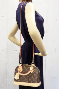 Thumbnail of Vintage Brown Canvas Louis Vuitton Alma - Image 2