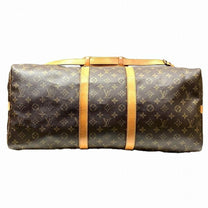 Thumbnail of Brown Canvas Louis Vuitton Keepall - Image 3