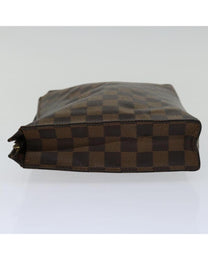 Thumbnail of Brown Canvas Louis Vuitton Poche Toilette - Image 3