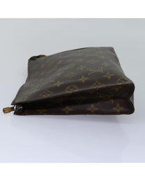 Thumbnail of Brown Canvas Louis Vuitton Poche Toilette - Image 3