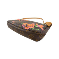Thumbnail of Pre-Owned Brown Canvas Louis Vuitton Pochette Accessoires - Image 3
