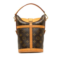 Thumbnail of Brown Canvas Louis Vuitton Bucket Bag - Image 3