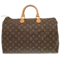 Thumbnail of Brown Canvas Louis Vuitton Handbag - Image 3