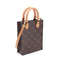 Thumbnail of Pre-Owned Brown Canvas Louis Vuitton Sac Plat - Image 3