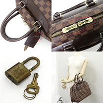 Thumbnail of Pre-Owned Brown Canvas Louis Vuitton Deauville - Image 3