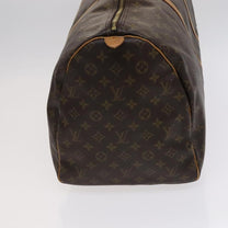 Thumbnail of Pre-Owned Brown Canvas Louis Vuitton Keepall - Image 3