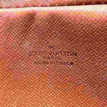 Thumbnail of Brown Canvas Louis Vuitton Marly Dragonne - Image 3