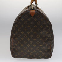 Thumbnail of Pre-Owned Brown Canvas Louis Vuitton Keepall - Image 3