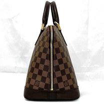 Thumbnail of Pre-Owned Brown Canvas Louis Vuitton Alma - Image 3