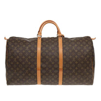 Thumbnail of Brown Canvas Louis Vuitton Keepall - Image 3