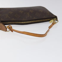 Thumbnail of Pre-Owned Brown Canvas Louis Vuitton Pochette Accessoires - Image 3