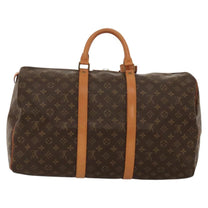Thumbnail of Vintage Brown Canvas Louis Vuitton Keepall - Image 3