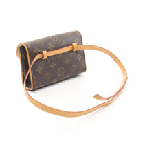 Thumbnail of Pre-Owned Brown Canvas Louis Vuitton Florentine Pochette - Image 3