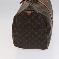 Thumbnail of Pre-Owned Brown Canvas Louis Vuitton Keepall - Image 3