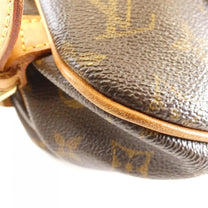 Thumbnail of Brown Canvas Louis Vuitton Saumur - Image 4