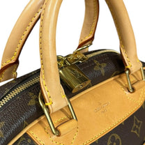 Thumbnail of Pre-Owned Brown Canvas Louis Vuitton Trouville - Image 4