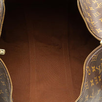 Thumbnail of Brown Canvas Louis Vuitton Keepall - Image 4