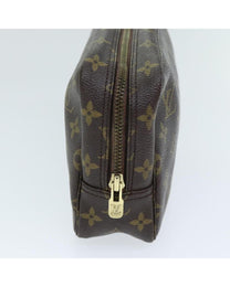 Thumbnail of Vintage Brown Canvas Louis Vuitton Poche Toilette - Image 4