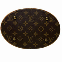 Thumbnail of Vintage Brown Canvas Louis Vuitton Bucket Bag - Image 4