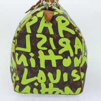 Thumbnail of Vintage Brown Canvas Louis Vuitton Keepall - Image 4