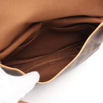 Thumbnail of Vintage Brown Canvas Louis Vuitton Saumur - Image 4