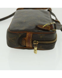 Thumbnail of Vintage Brown Canvas Louis Vuitton Pochette Marly Bandouliere - Image 4