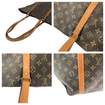 Thumbnail of Brown Canvas Louis Vuitton Sac Shopping - Image 5