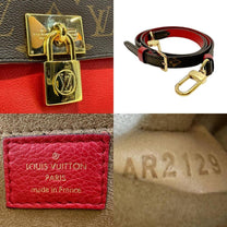 Thumbnail of Pre-Owned Brown Canvas Louis Vuitton Marignan - Image 5