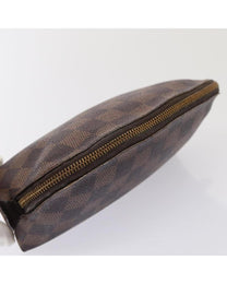 Thumbnail of Brown Canvas Louis Vuitton Cosmetic Pouch - Image 5