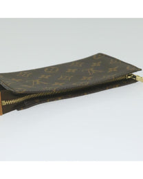 Thumbnail of Pre-Owned Brown Canvas Louis Vuitton Pouch - Image 5