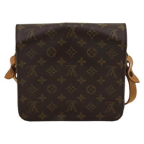 Thumbnail of Vintage Brown Canvas Louis Vuitton Cartouchiere - Image 5
