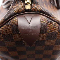 Thumbnail of Pre-Owned Brown Canvas Louis Vuitton Handbag - Image 5