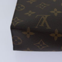 Thumbnail of Pre-Owned Brown Canvas Louis Vuitton Poche Toilette - Image 6